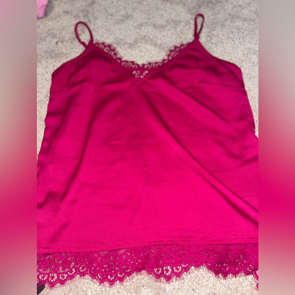 Laced tank top